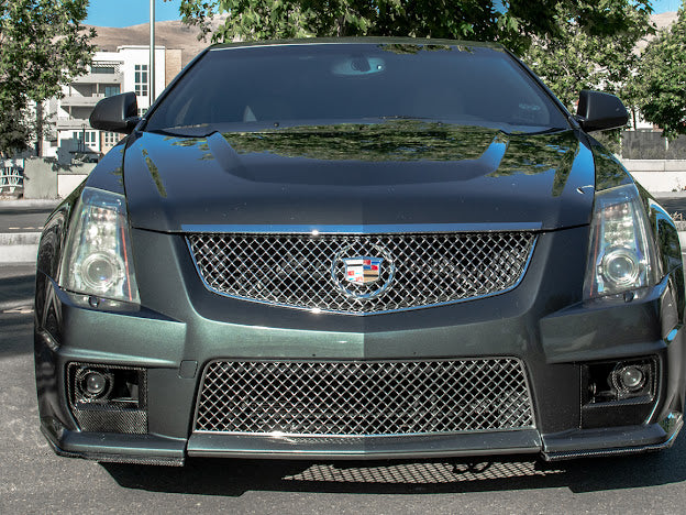2009-15 CADILLAC CTS-V V2 |FACTORY STYLE FRONT LIP SPLITTER GROUND EFFECTS